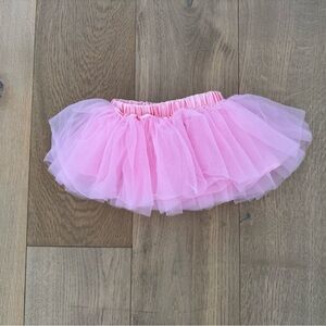 Pink Tulle Baby Tutu Skirt OMG 🩰